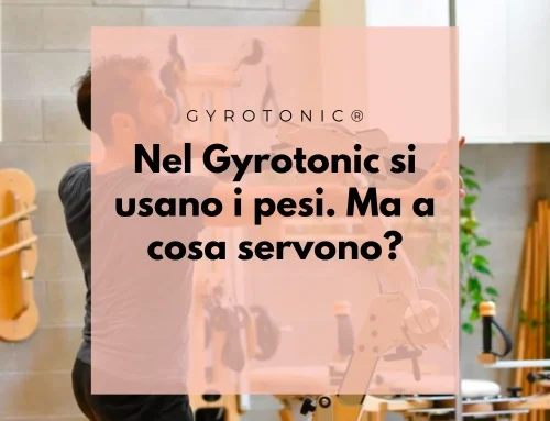 Nel gyrotonic si usano i pesi: ma a cosa servono in questo allenamento?